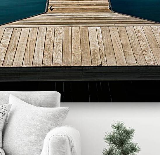 Wooden Dock by Prairie Wind Imagery