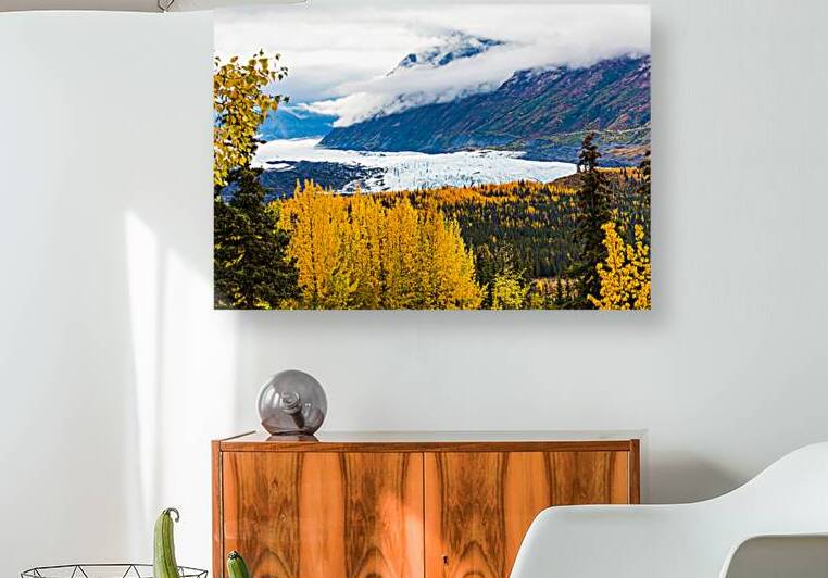 Alaskan Glacial Valley by Prairie Wind Imagery