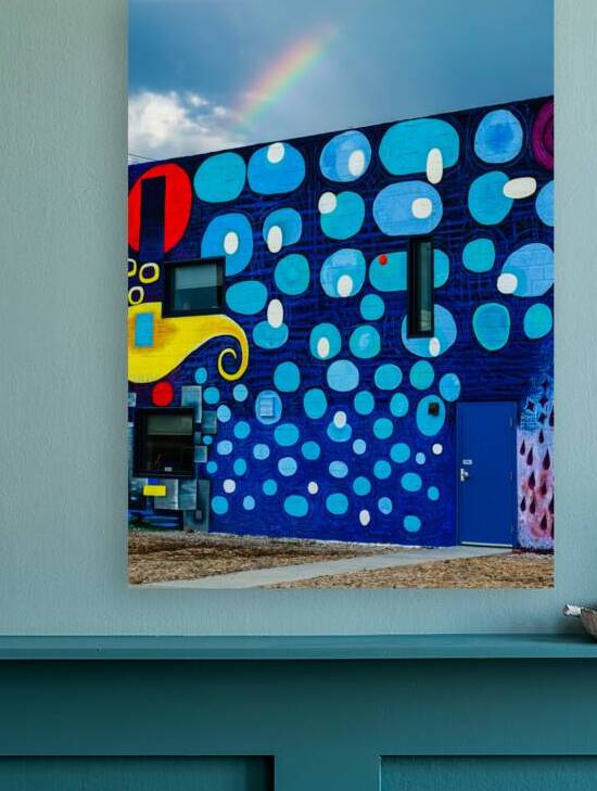 Rainbow Wall by Prairie Wind Imagery