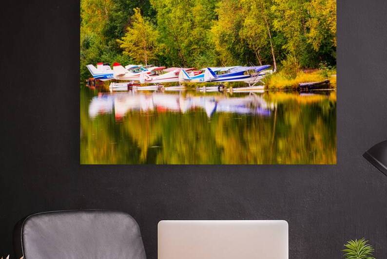 Alaska Float Planes by Prairie Wind Imagery