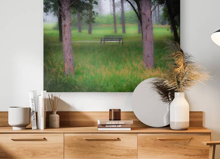 A Bench For Daydreaming by Prairie Wind Imagery