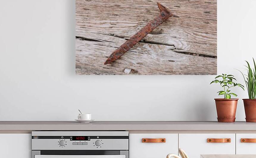 Rusty Railroad Spike by Prairie Wind Imagery