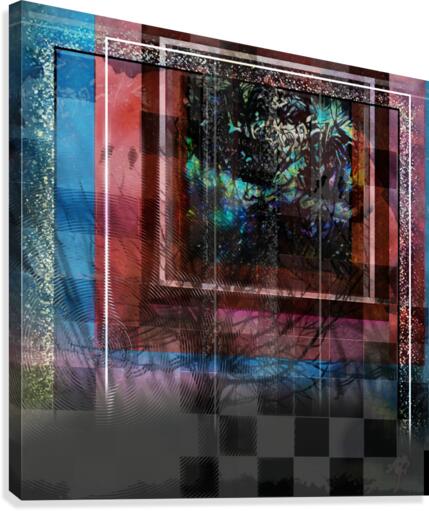 Blurred Definitive Source Point for Pnemonic Data Transfers... Hold please... Canvas Print