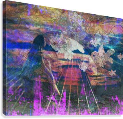 Road less traveled Canvas Print