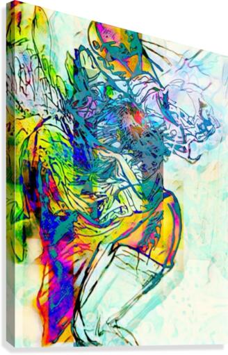SunDripped Angel Canvas Print