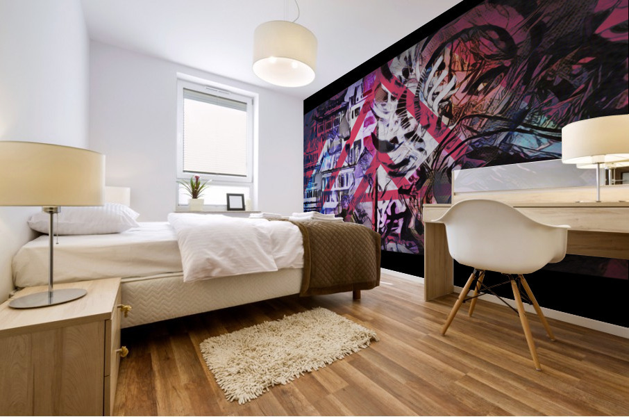 Scorned lover Mural print