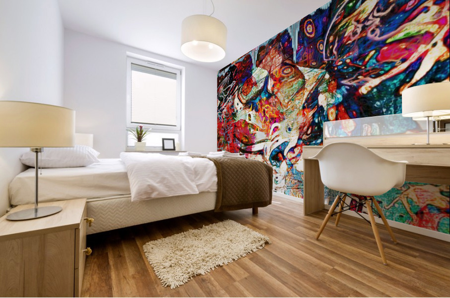 Ode to the Orient Mural print