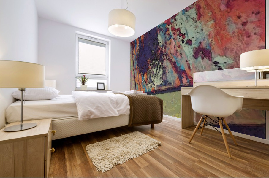 Towering Collapsus Mural print