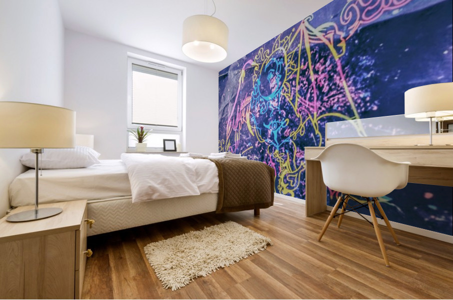 Relief Impressions Mural print