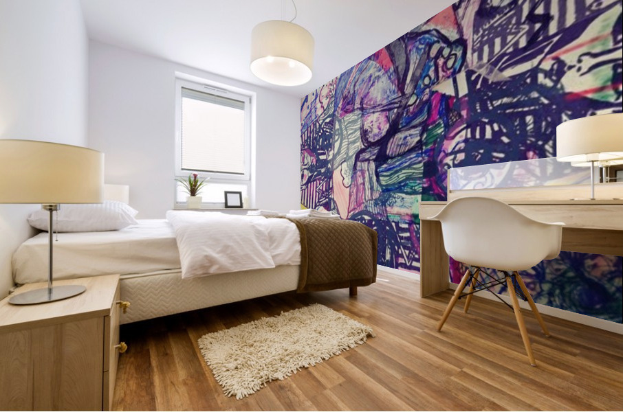 Queen Pharoah Mural print
