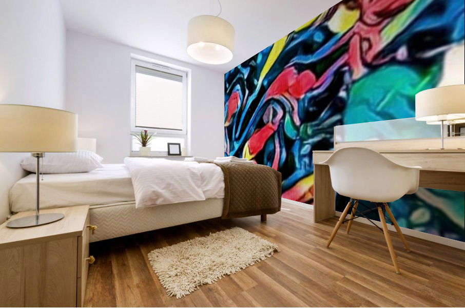 Two Thirds Mural print