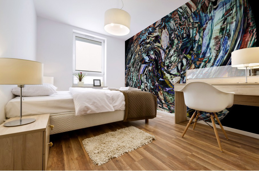 Timewarped Mural print