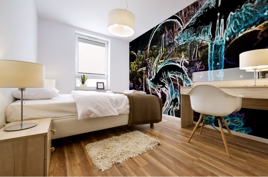 Wondaland Mural print