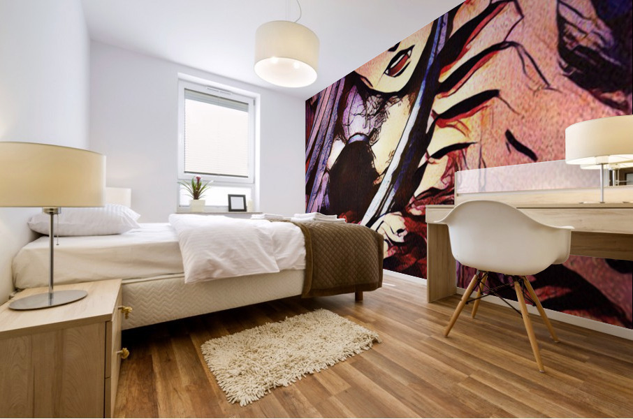 Demoniac Matron Mural print
