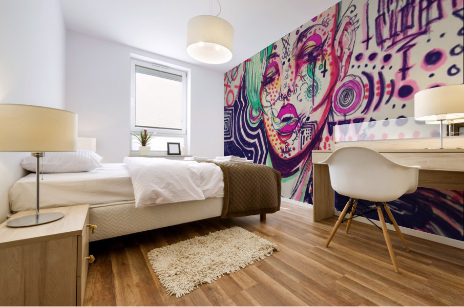 Echidna Mural print