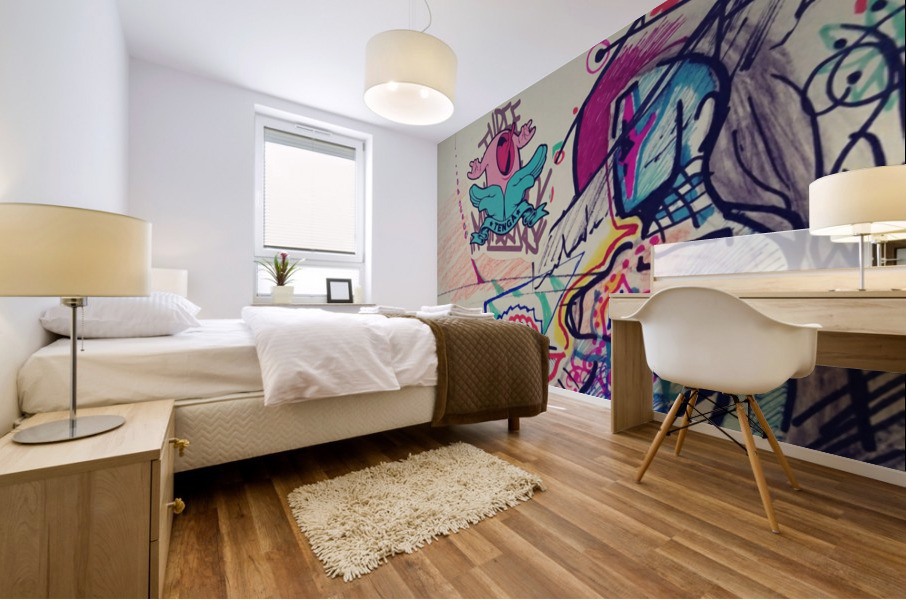 Moh Shihvuu Mural print
