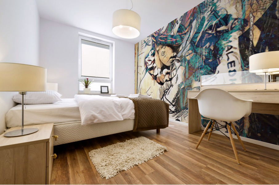 King Paimon Mural print