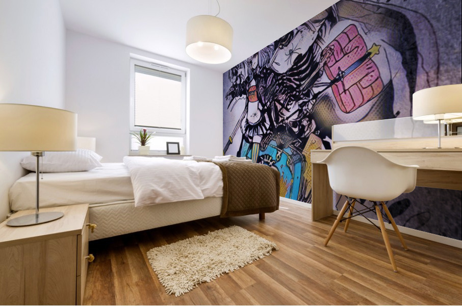 Savage Glee Mural print