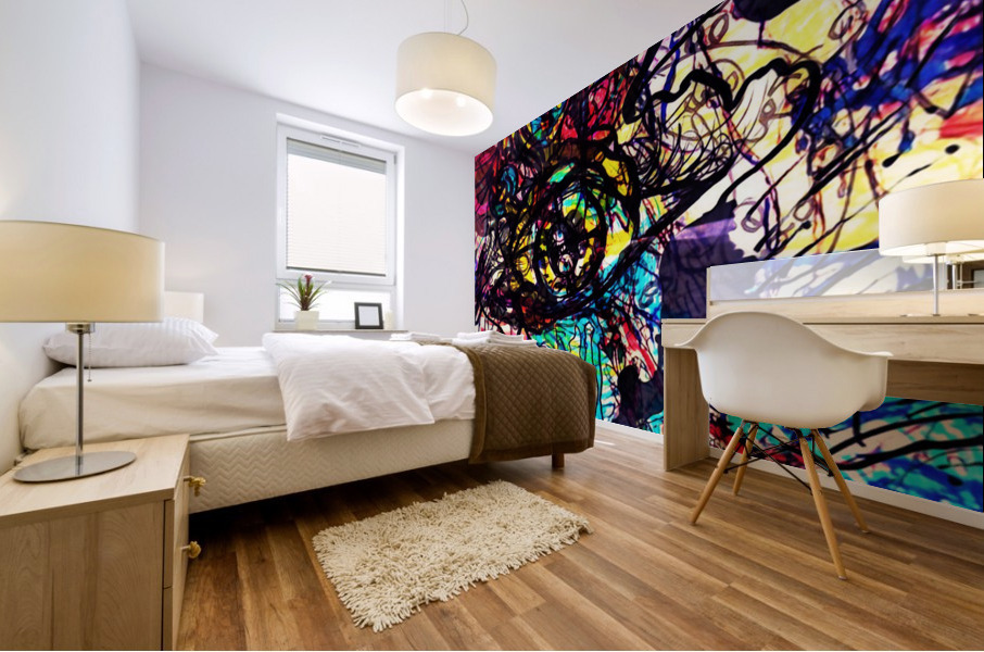 Ophetia Mural print