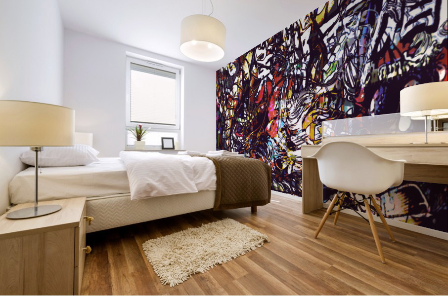Great Wavez Mural print