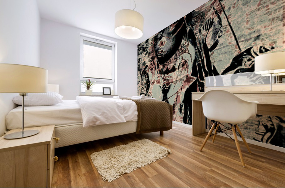 Shamanic Priestess Mural print