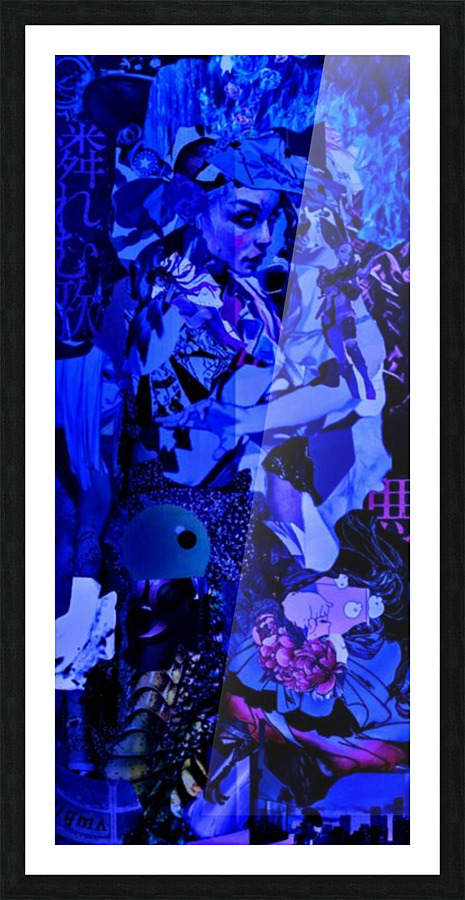 The ice Queen Picture Frame print