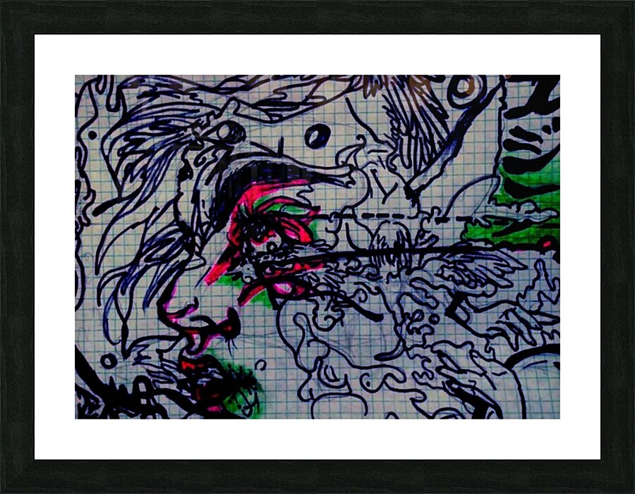 Self_Titled Picture Frame print
