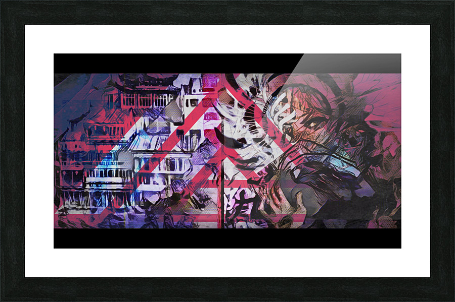 Scorned lover Picture Frame print