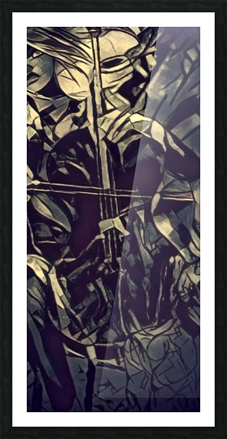 The Cello Picture Frame print