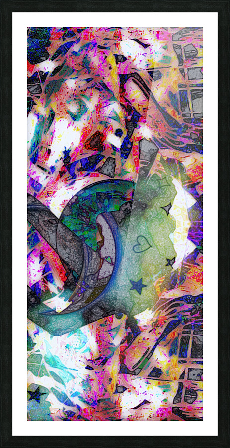Crazy Cat Lady Boy Picture Frame print