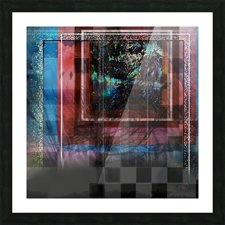 Blurred Definitive Source Point for Pnemonic Data Transfers... Hold please... Picture Frame print