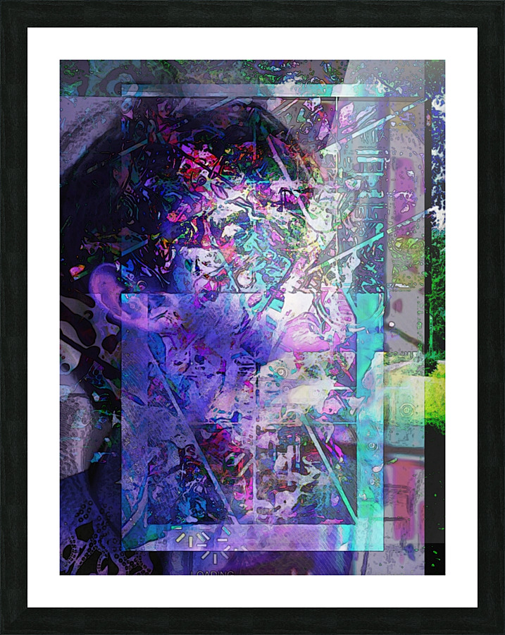 First time he... Picture Frame print