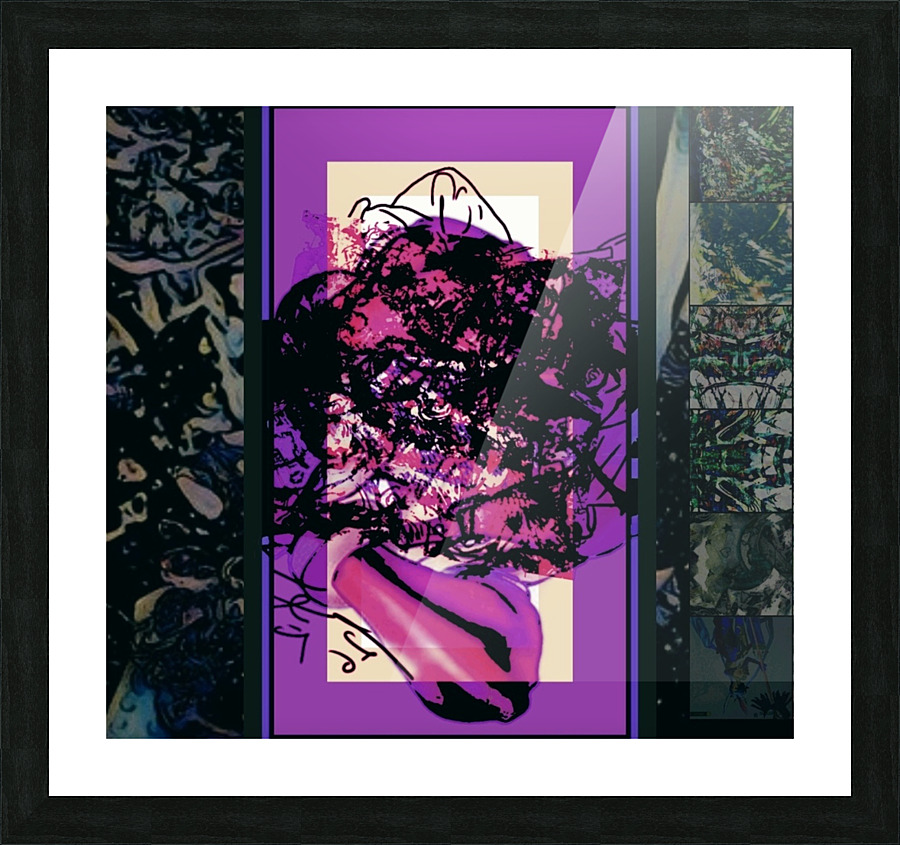 Centerfold Picture Frame print