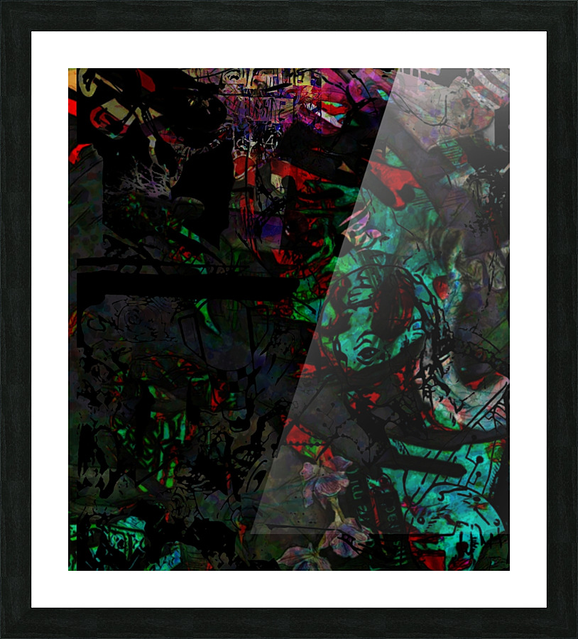 Gone is the wind Picture Frame print