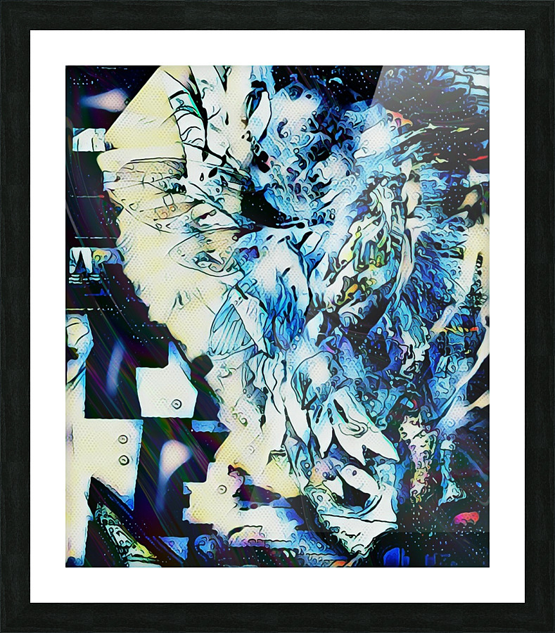 Bluprint Picture Frame print