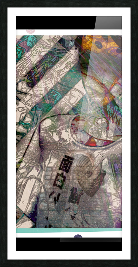 How you feel Picture Frame print