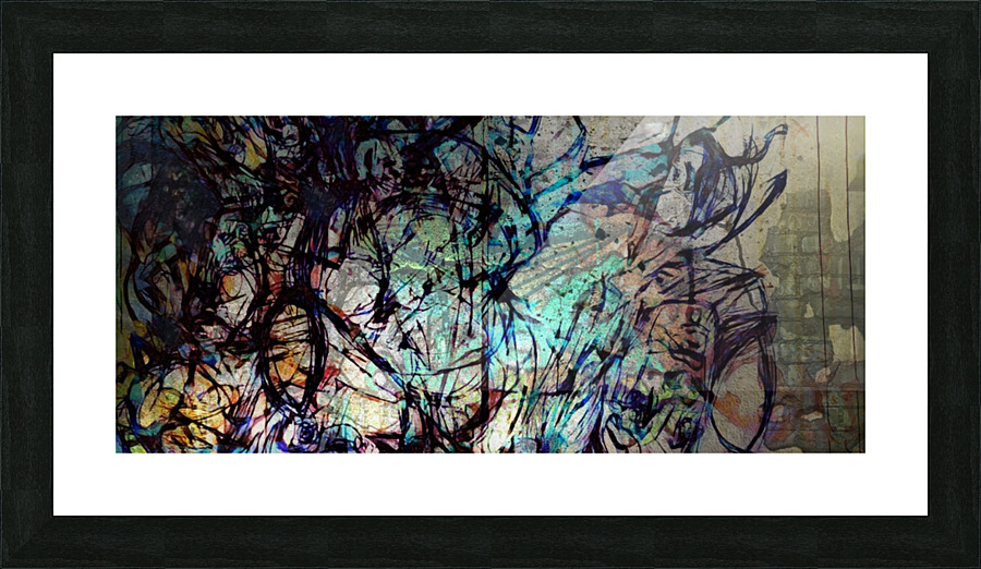 Sketching Procesesses Picture Frame print