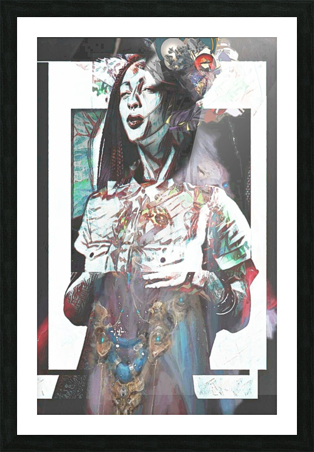 Savage hearts Picture Frame print