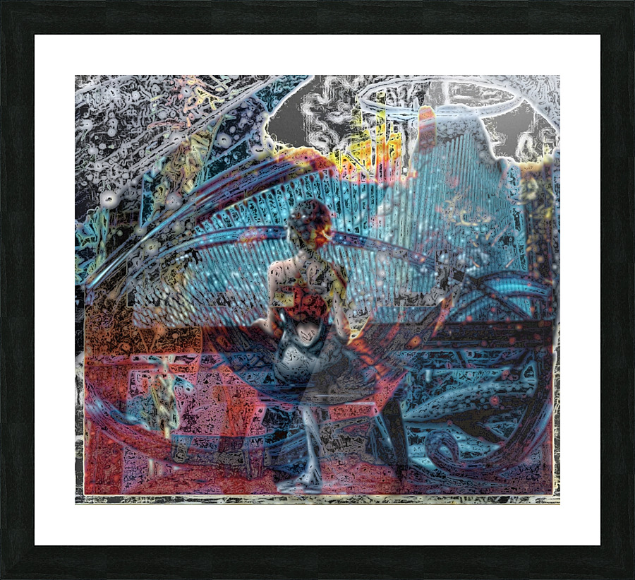 Oceanic Symphony Picture Frame print