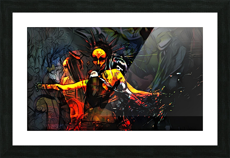 The Sanguin Witcher... Picture Frame print