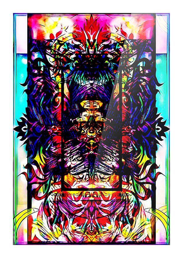 The descent... Picture Frame print