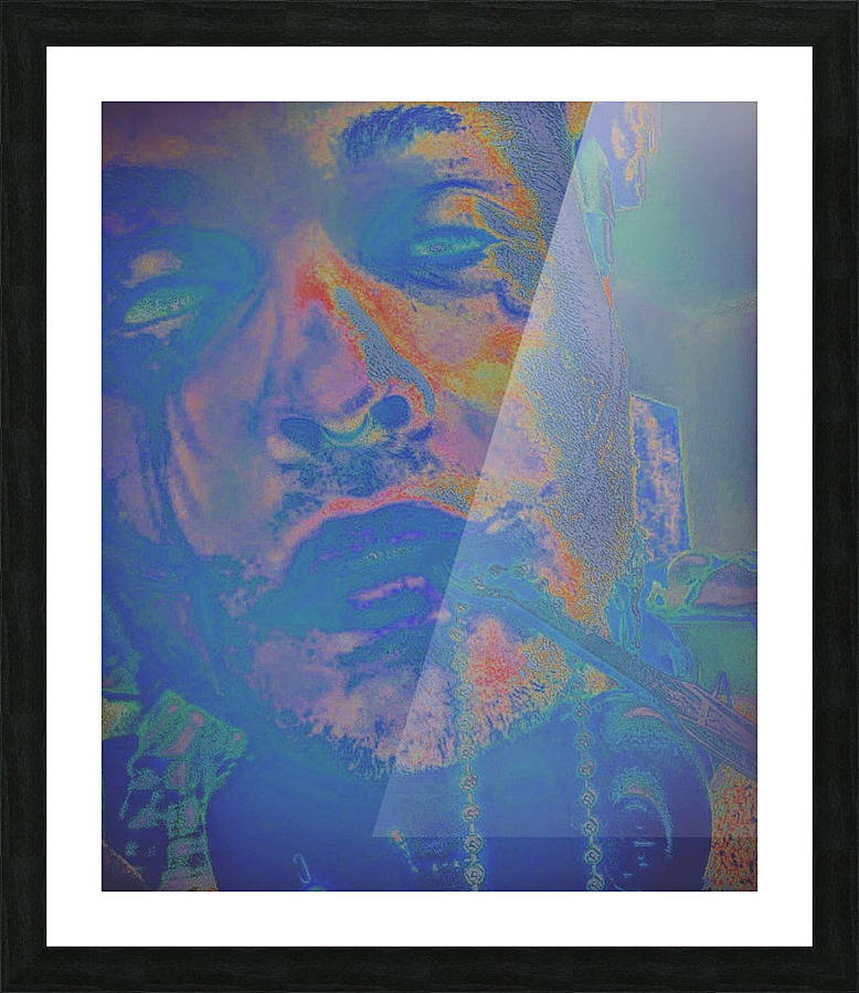 Self portrait Picture Frame print