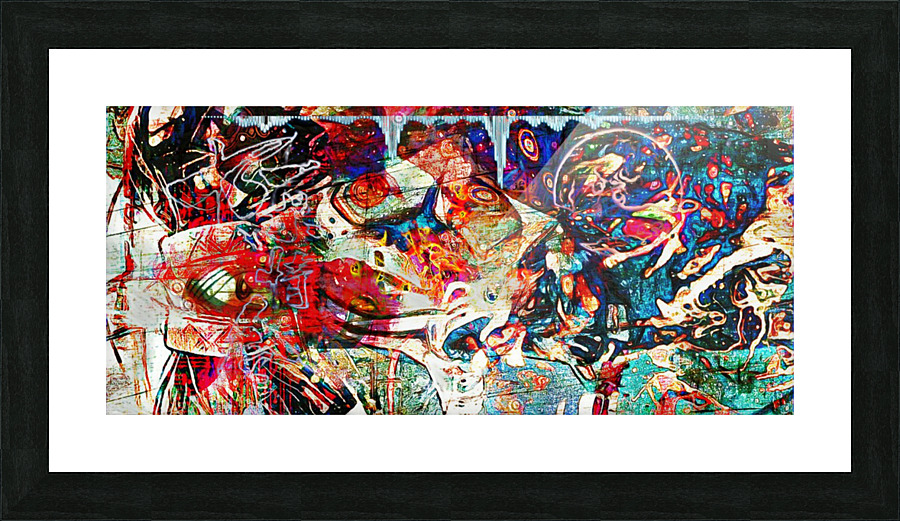 Ode to the Orient Picture Frame print