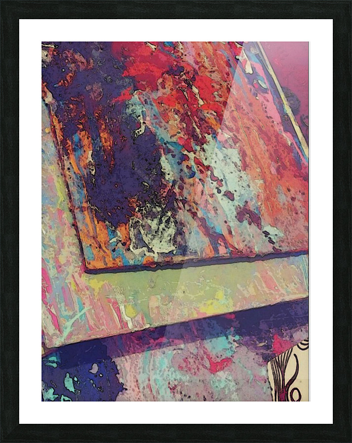 Towering Collapsus Picture Frame print