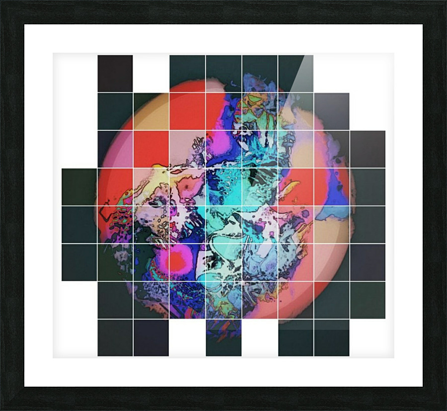Retroactively Vintage Picture Frame print