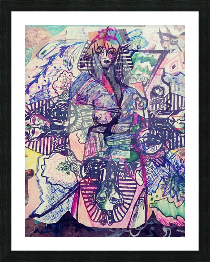 Queen Pharoah Picture Frame print