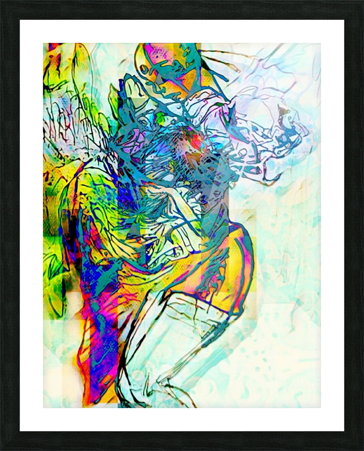 SunDripped Angel Picture Frame print