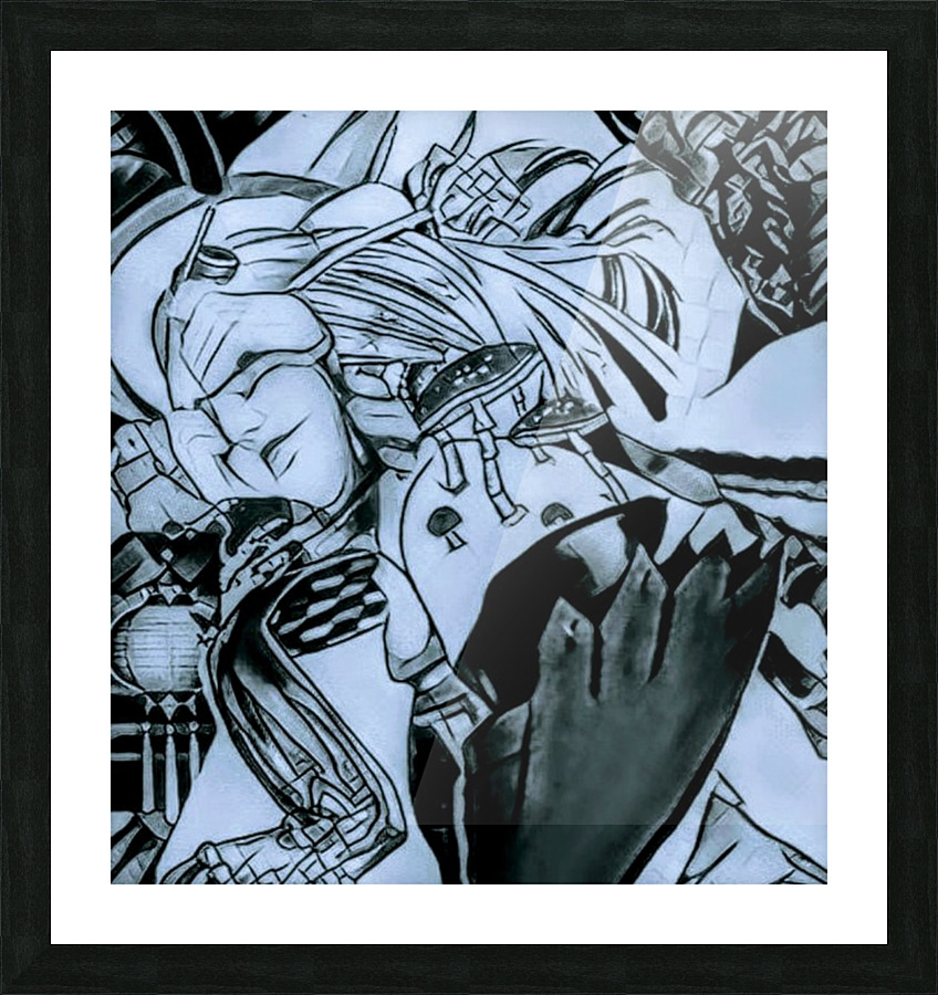 The onset Plague Picture Frame print