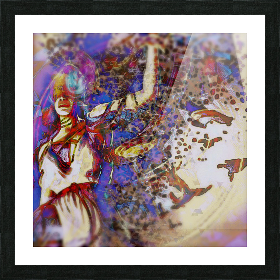 The Alchemist Picture Frame print
