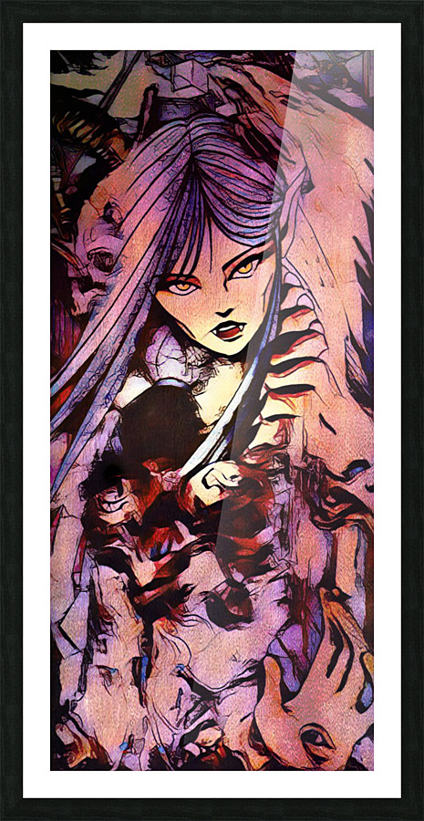 Demoniac Matron Picture Frame print